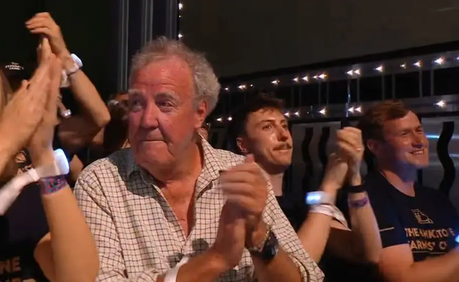 Jeremy Clarkson was in tears as the Hawkstone Farmer's Choir performed on Britain's Got Talent (ITV)