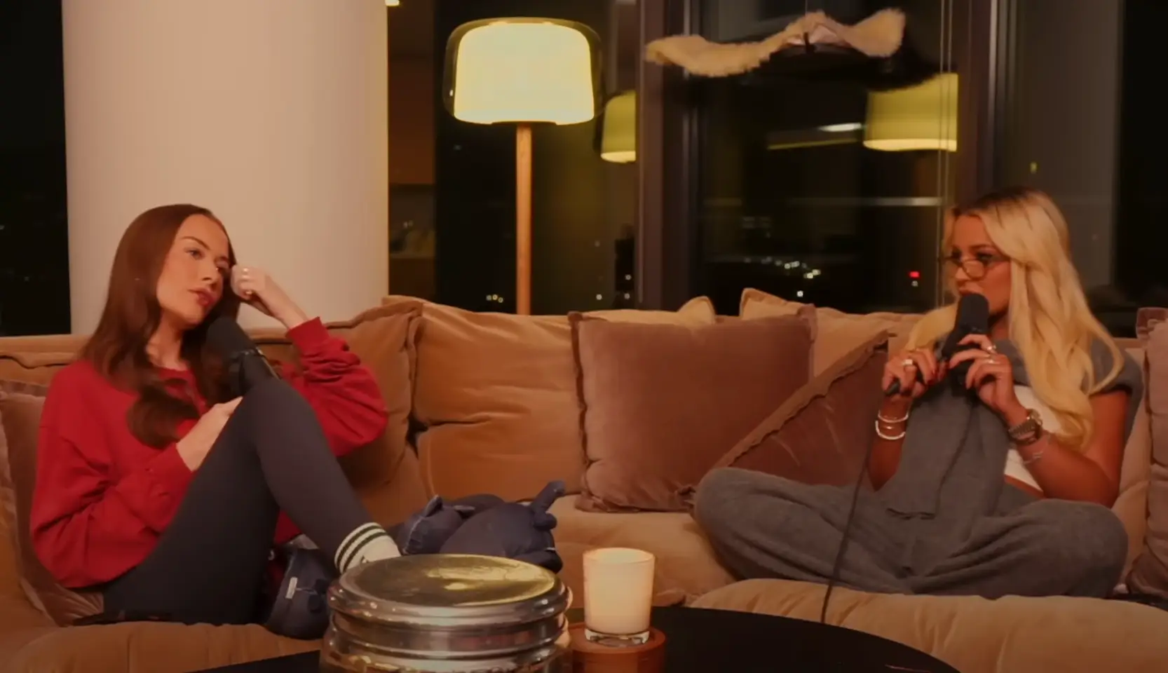 The rejection happened to Cancelled Podcast co-host Brooke Schofield (YouTube/@Cancelledpodcast)