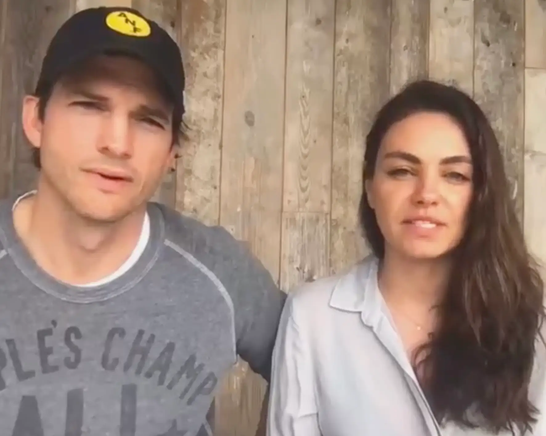 Ashton Kutcher said they plan on giving their money away.