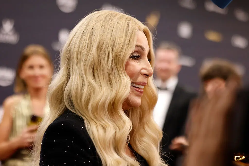 Cher and Shepard had a joke about his marriage to Kristen Bell, and he said they both thought what she said was 'hysterical' (Franziska Krug/Getty Images)