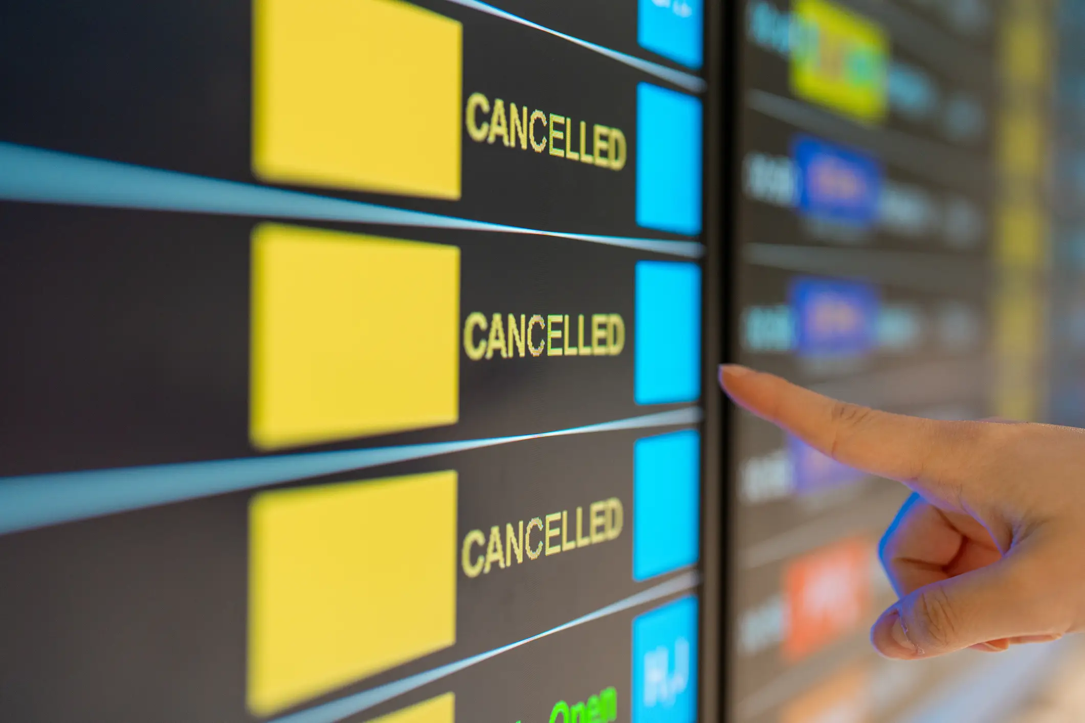 200 flights have currently been cancelled, but this figure is expected to rise (Getty Stock Images)