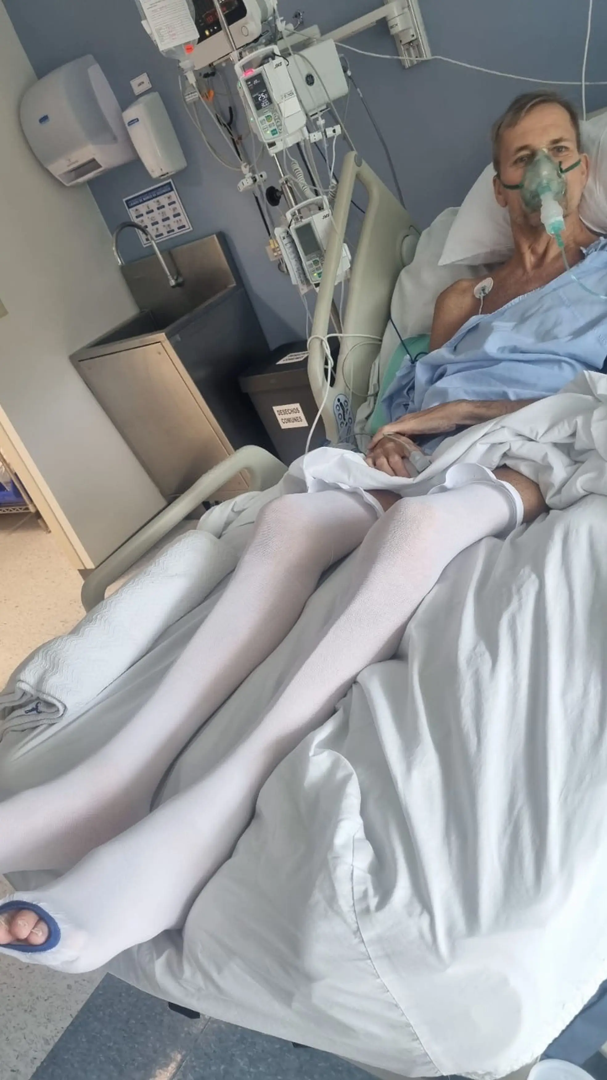 Michael has been in and out of hospital for treatment (Kennedy News and Media)