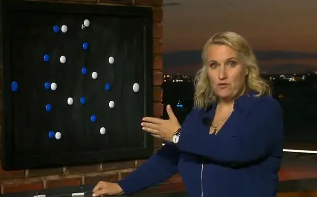 The manager was given an improved set up for Brazil v Haiti (ITV)