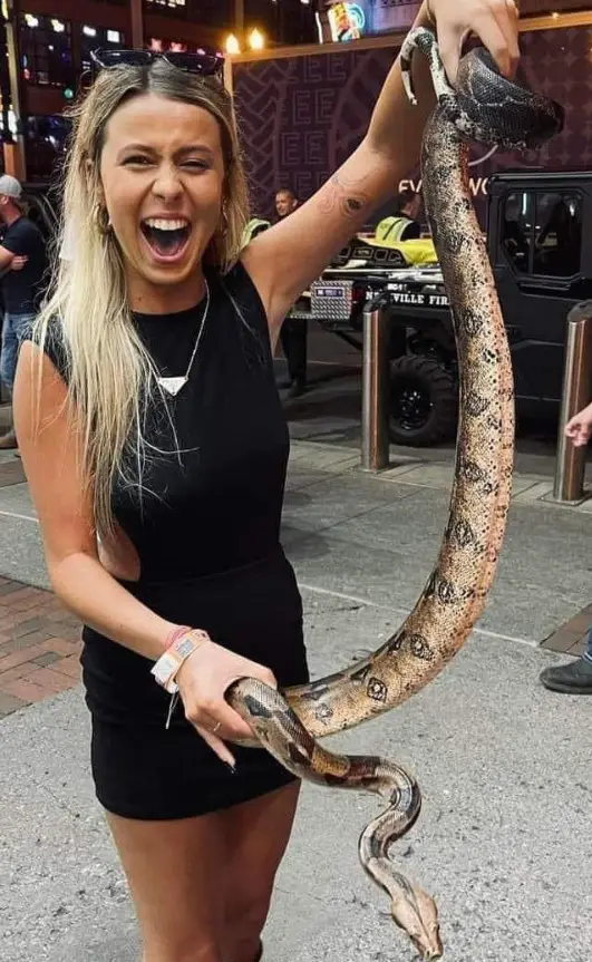 The 21-year-old has made the most of her viral fame. (Facebook/Hailey Welch)