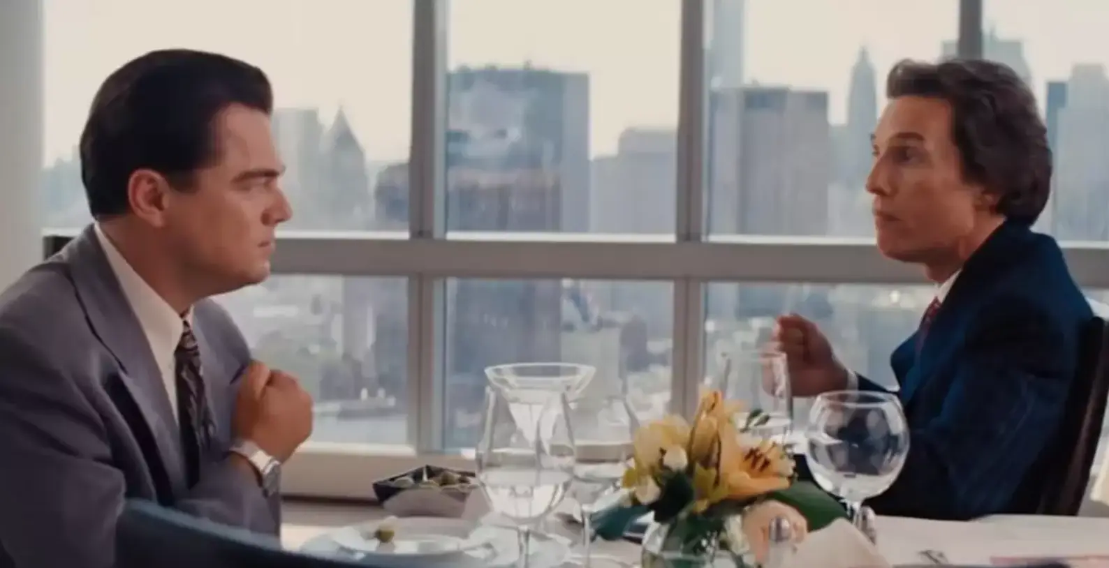 Hill starred alongside Leonardo DiCaprio and Matthew McConaughey in the 2013 film.