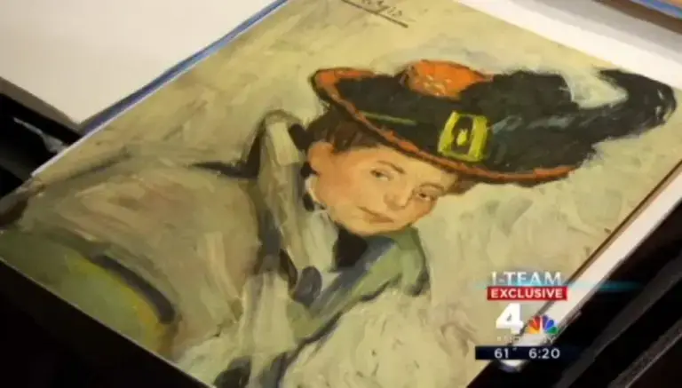 It was deemed to be a replica. (NBC)