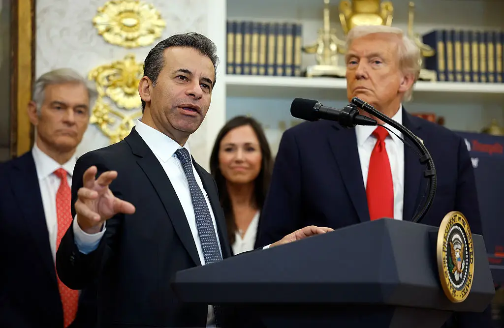 FDA chief Marty Makary said they wouldn't be putting the warning on Covid vaccine boxes (Kevin Dietsch/Getty Images)