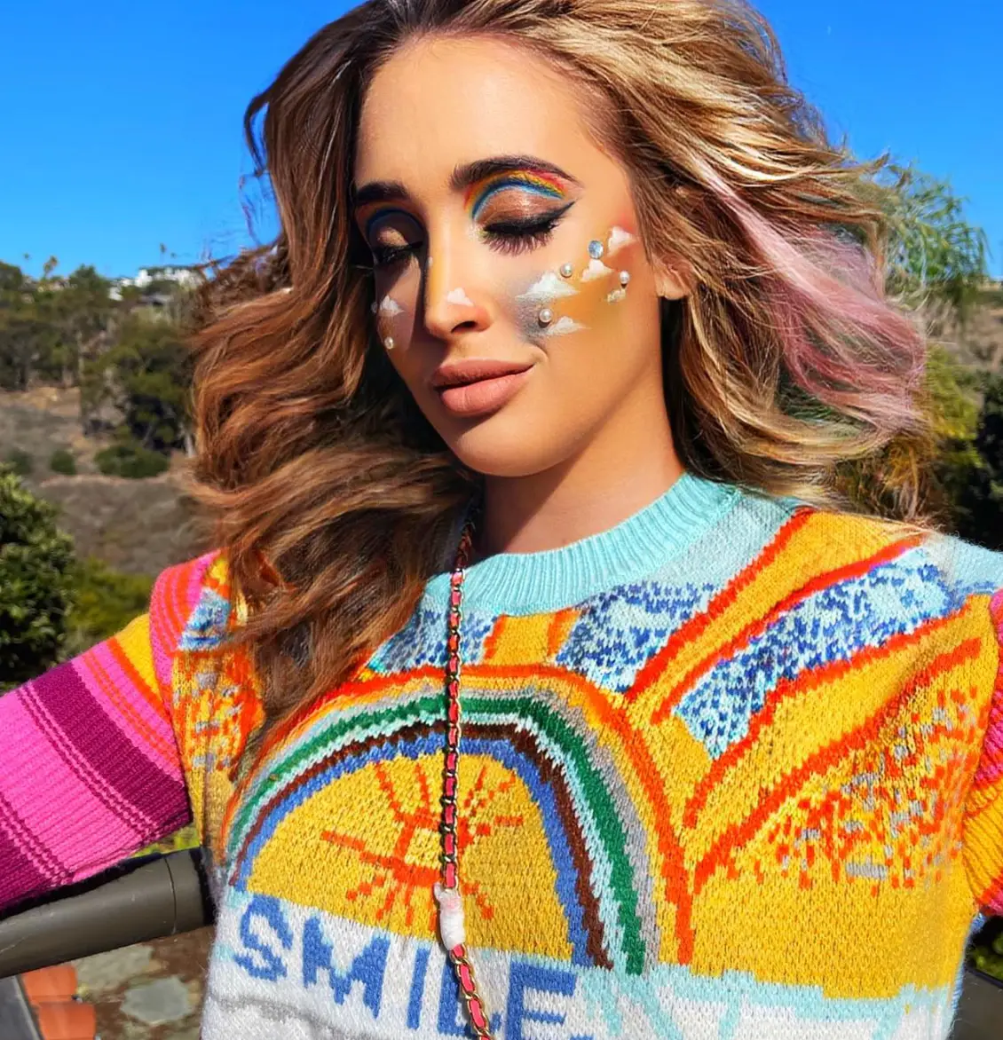 Emily passed away on 3 April in California, after suffering from a pulmonary embolism.(Instagram/@emilygoldberg89)