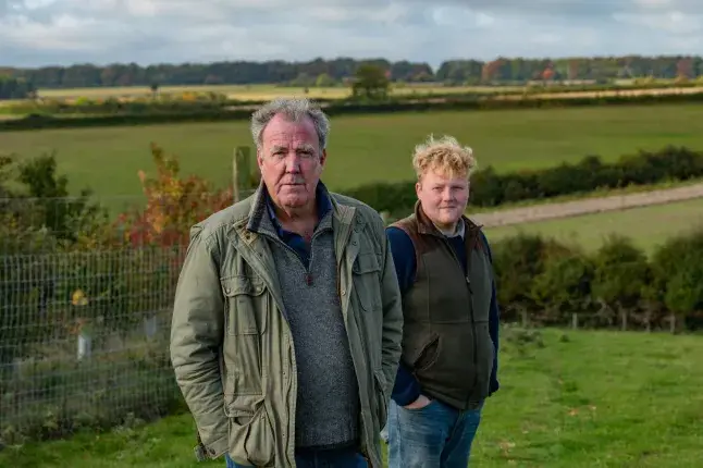 Cooper has been Clarkson's guide on the farm since day one (Prime Video)