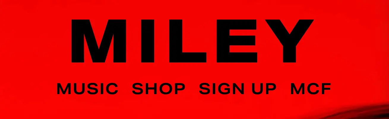 Her website seems to be teasing a new era. (mileyofficial.com/Atlantic Records/screenshot)