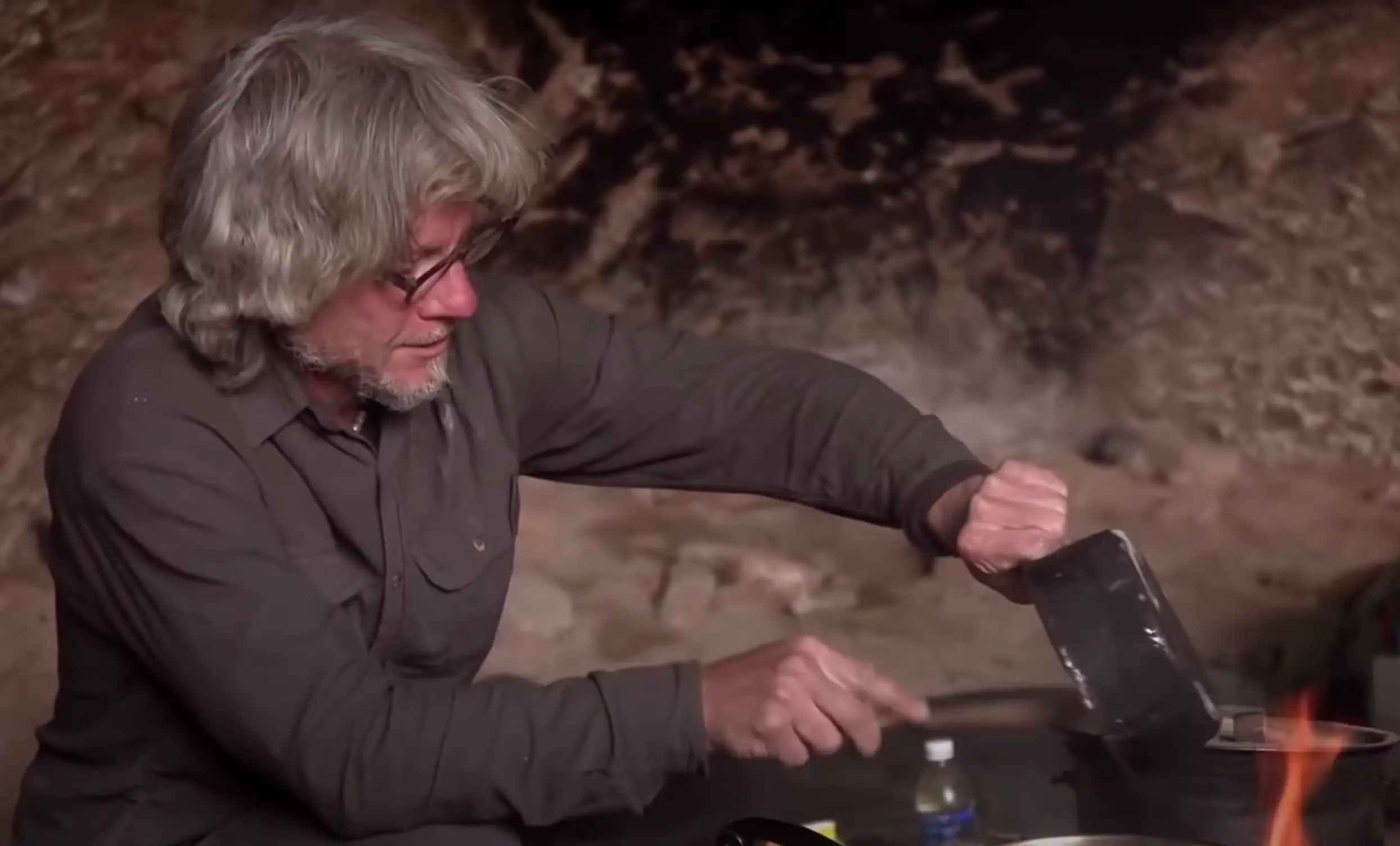 Suelo said nothing he's eaten from a bin has ever made him sick.