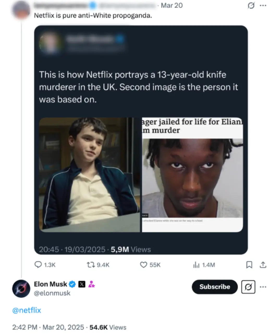 Musk responded to some inaccurate tweets (X)