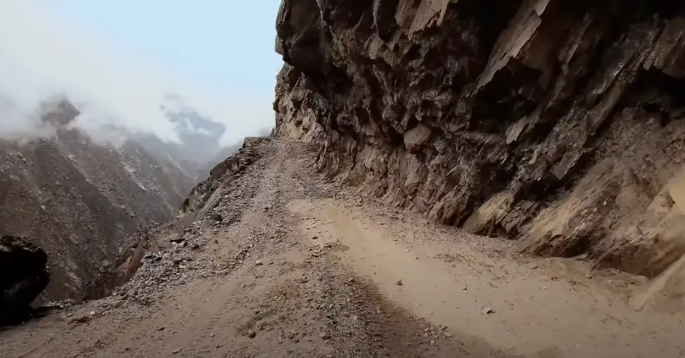 The road claimed the lives of almost 1,000 people in its construction (YouTube/Ruhi Cenet)