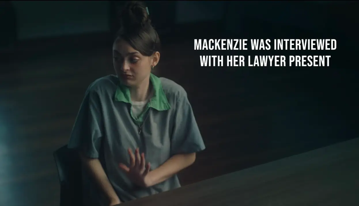 The killer's lawyer was in the room during the 'unprecedented' chat at the Ohio prison where she is serving her sentence (Netflix)