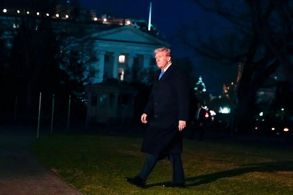 Donald Trump has issued a chilling warning about the reality of nuclear war (OLIVER CONTRERAS/AFP via Getty Images)