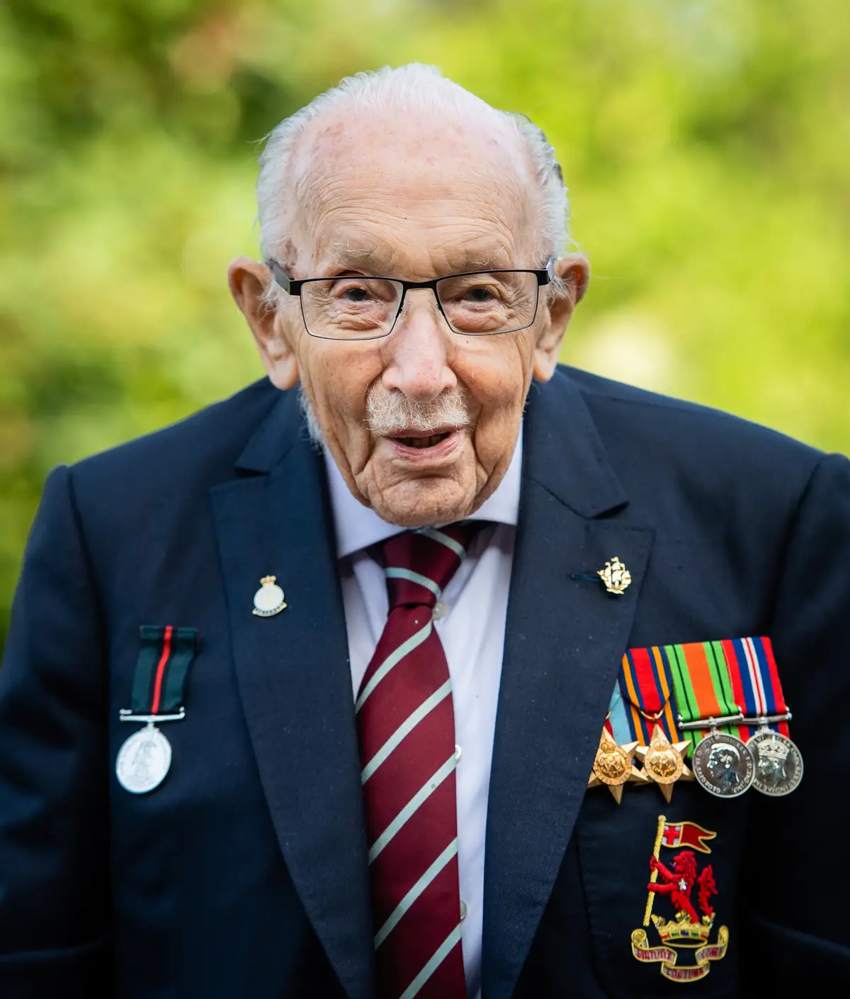 The late Captain inspired millions over the pandemic.