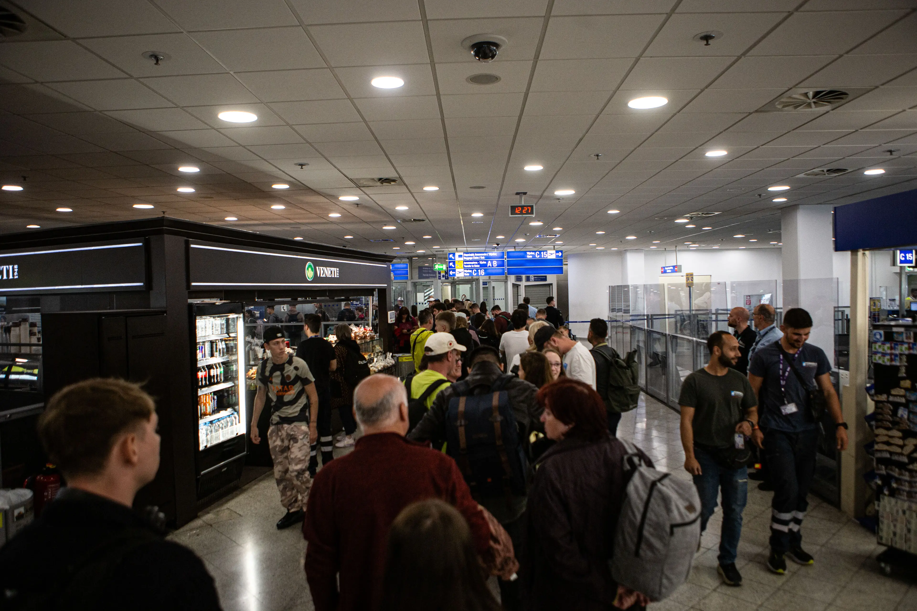 He advised passengers to allow 'much more time at the airport'. (Elvis Takahashi Mantello / Hans Lucas / AFP via Getty Images)