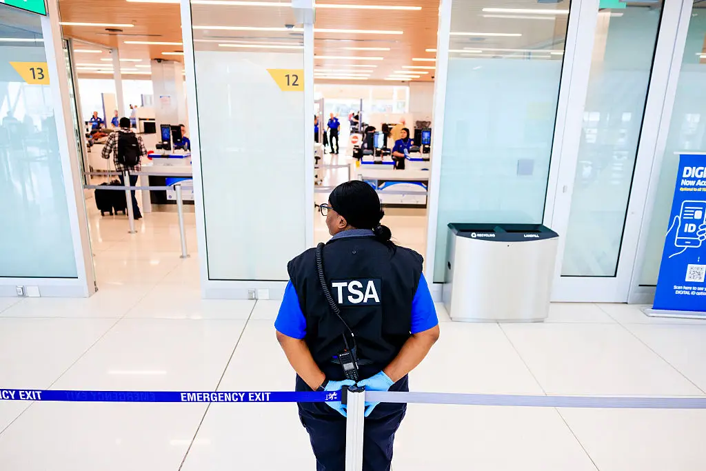 It's a TSA code which means more security checks will be carried out on you (Michael Ciaglo/Getty Images)