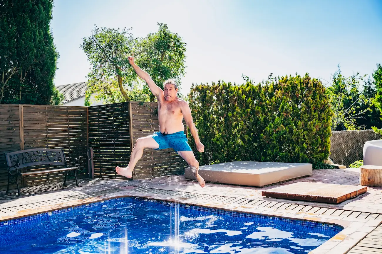 Don't pee in the pool, holidaymakers are begging. (Getty Stock Images)