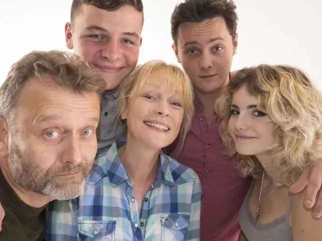 The family are back together (BBC)