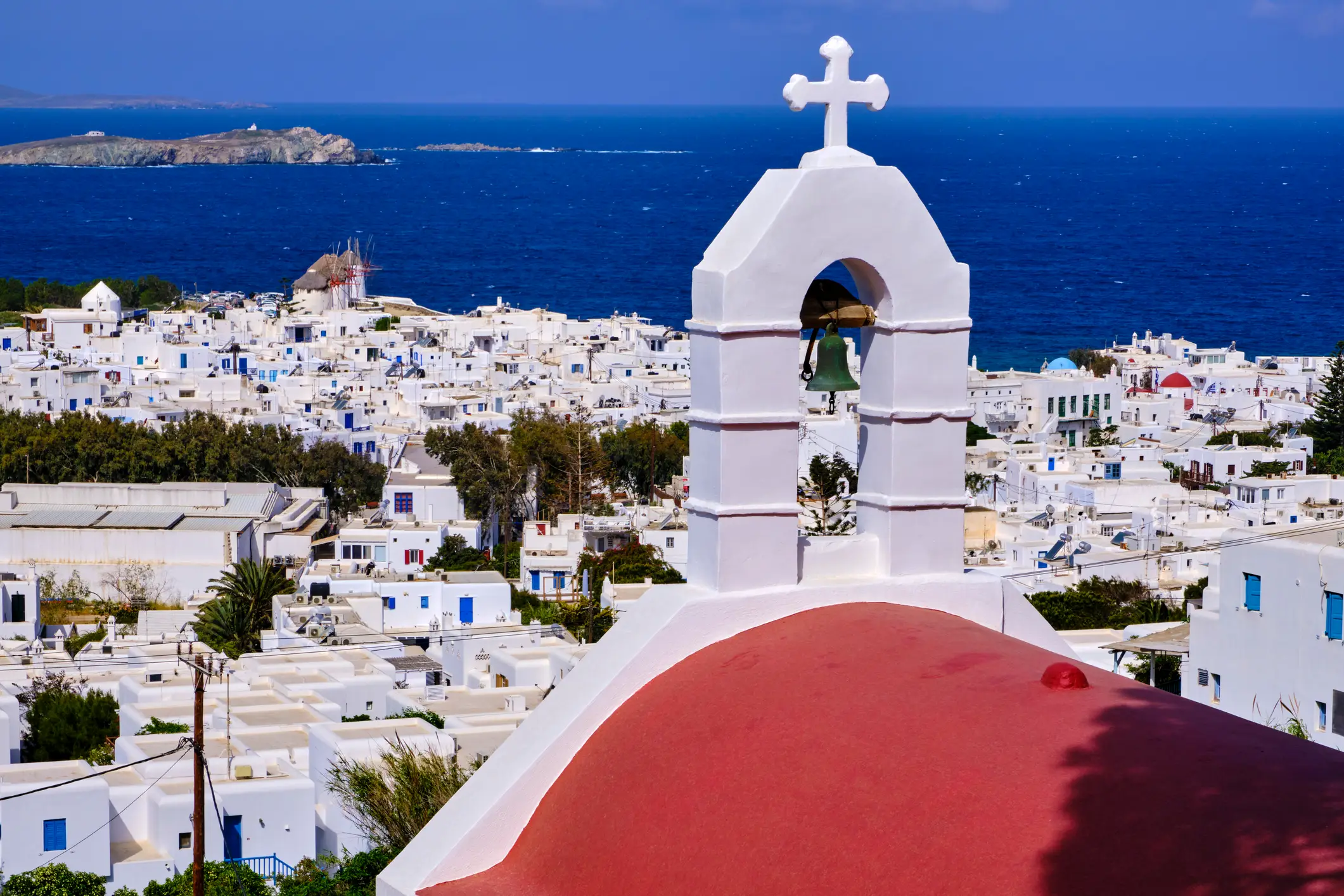 Mykonos is hugely popular with tourists (Getty Stock Images)