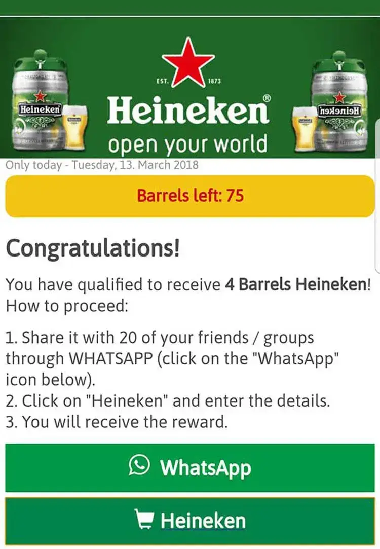 A similar scam circulated a few years back.