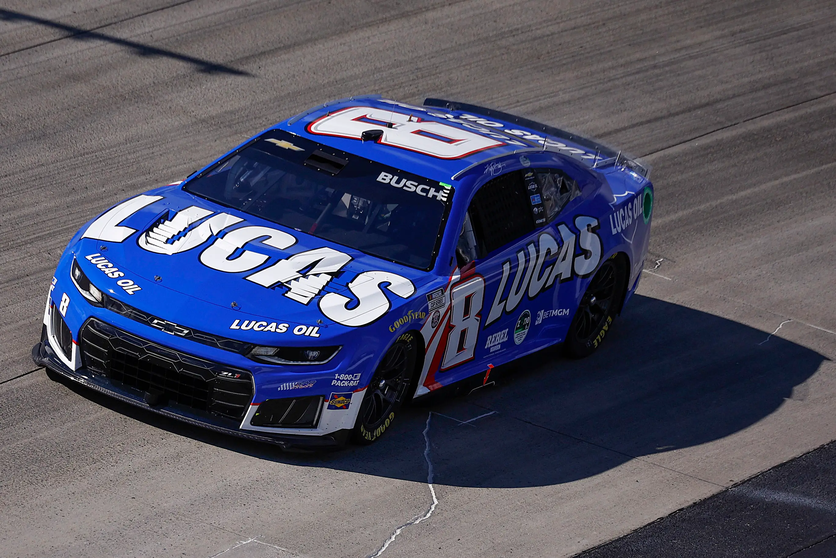 Busch's No. 8 Chevrolet is being 'reserved' for Brexton, Richard Childress Racing said (Sean Gardner/Getty Images)