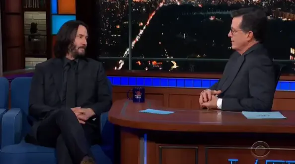 It was quite a question to deal with. (The Stephen Colbert Show)