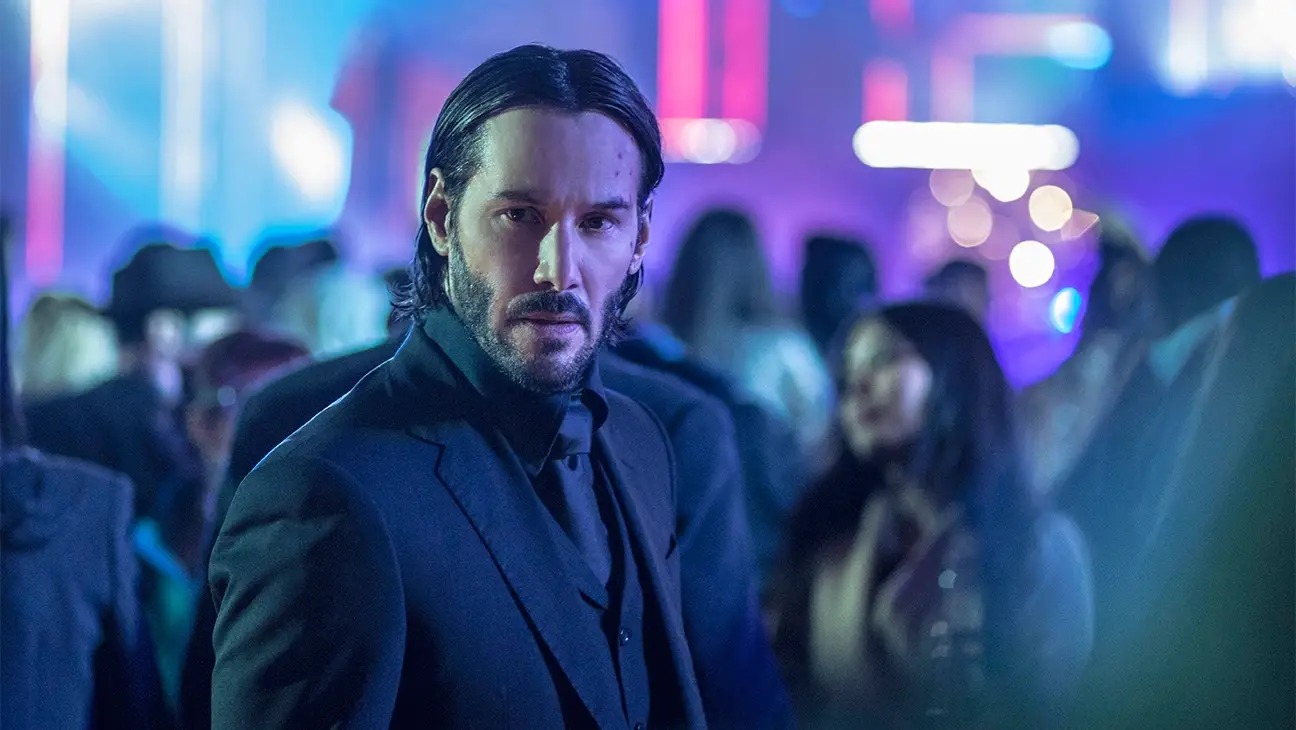 Reeves as John Wick.