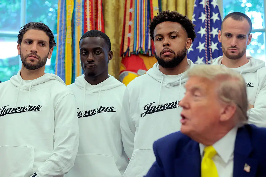 At least he wasn't asking them for advice on global politics (Chip Somodevilla/Getty Images)