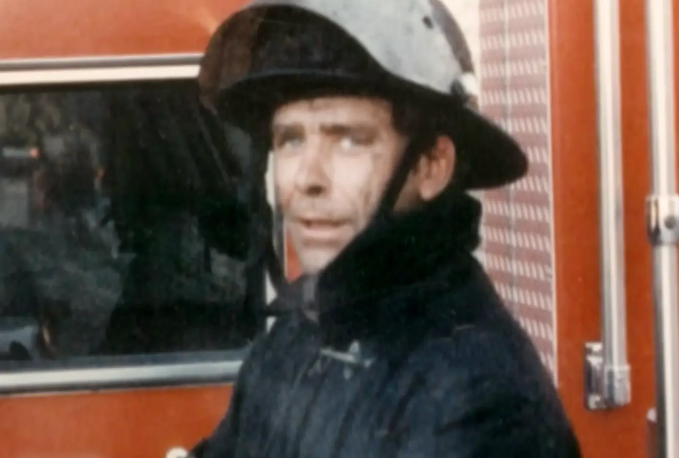 Donald Herbert was starved of oxygen after becoming trapped under debris while responding to a house fire (YouTube/60 Minutes)