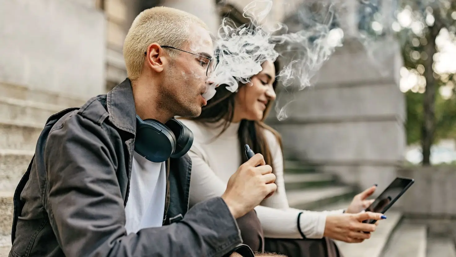 A health expert has opened up about how vaping can be worse than smoking (Getty Stock Image)