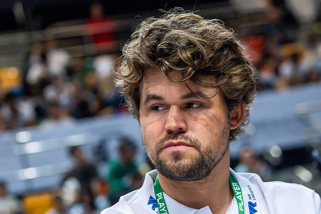 You wouldn't have trouble recognising Magnus Carlsen (Yu Chun Christopher Wong/Eurasia Sport Images/Getty Images)