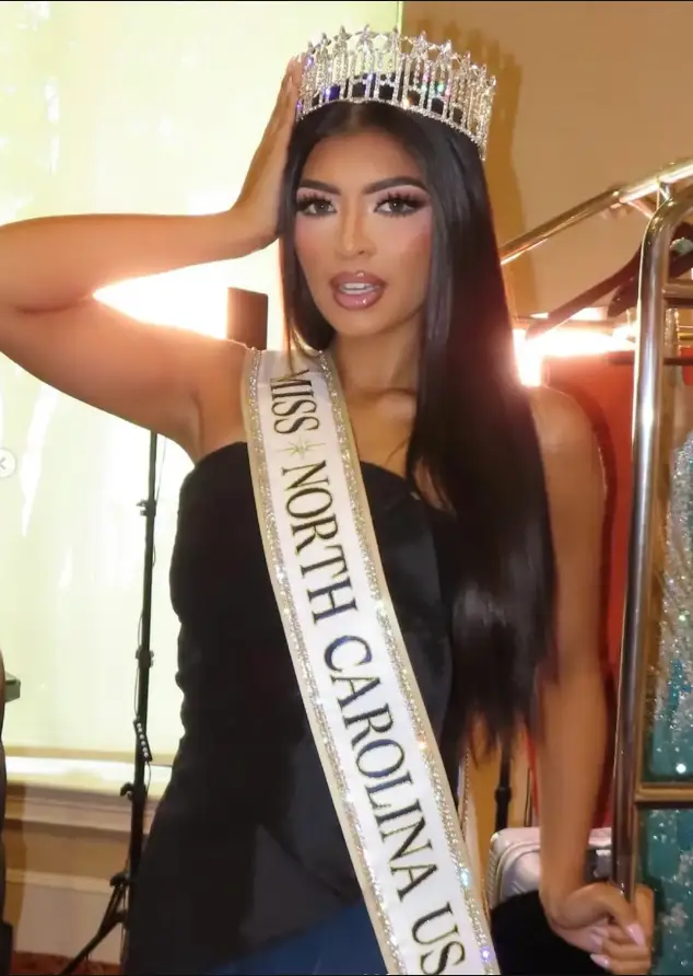 Brittany Boltinhouse has responded to the removal of her 'Miss North Carolina' title, claiming that her conservative views played a part (Instagram/@espino.sosa)