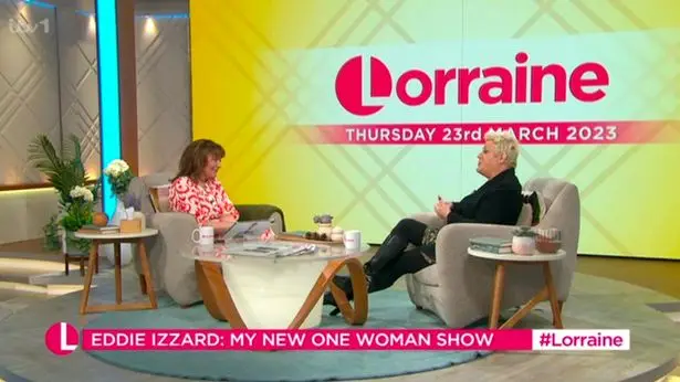 Izzard said she doesn't mind whether people call her Suzy or Eddie.