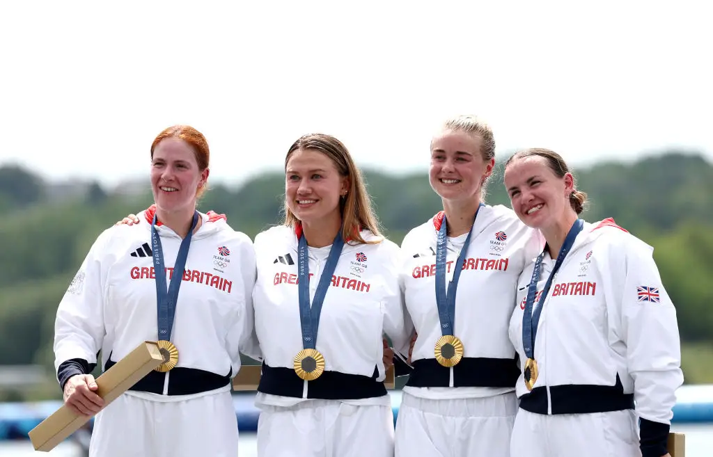 Lola won alongside teammates Georgie Brayshaw, Hannah Scott and Lauren Henry (Alex Davidson/Getty Images)