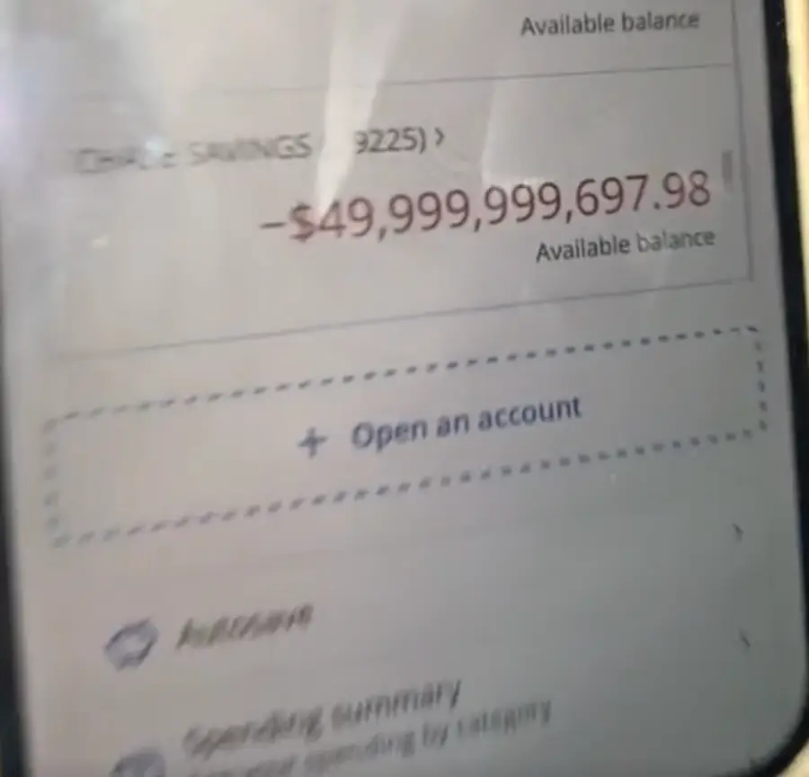 Not even the craziest night out would leave you 50 billion dollars in the red (TikTok/@gabefloress)