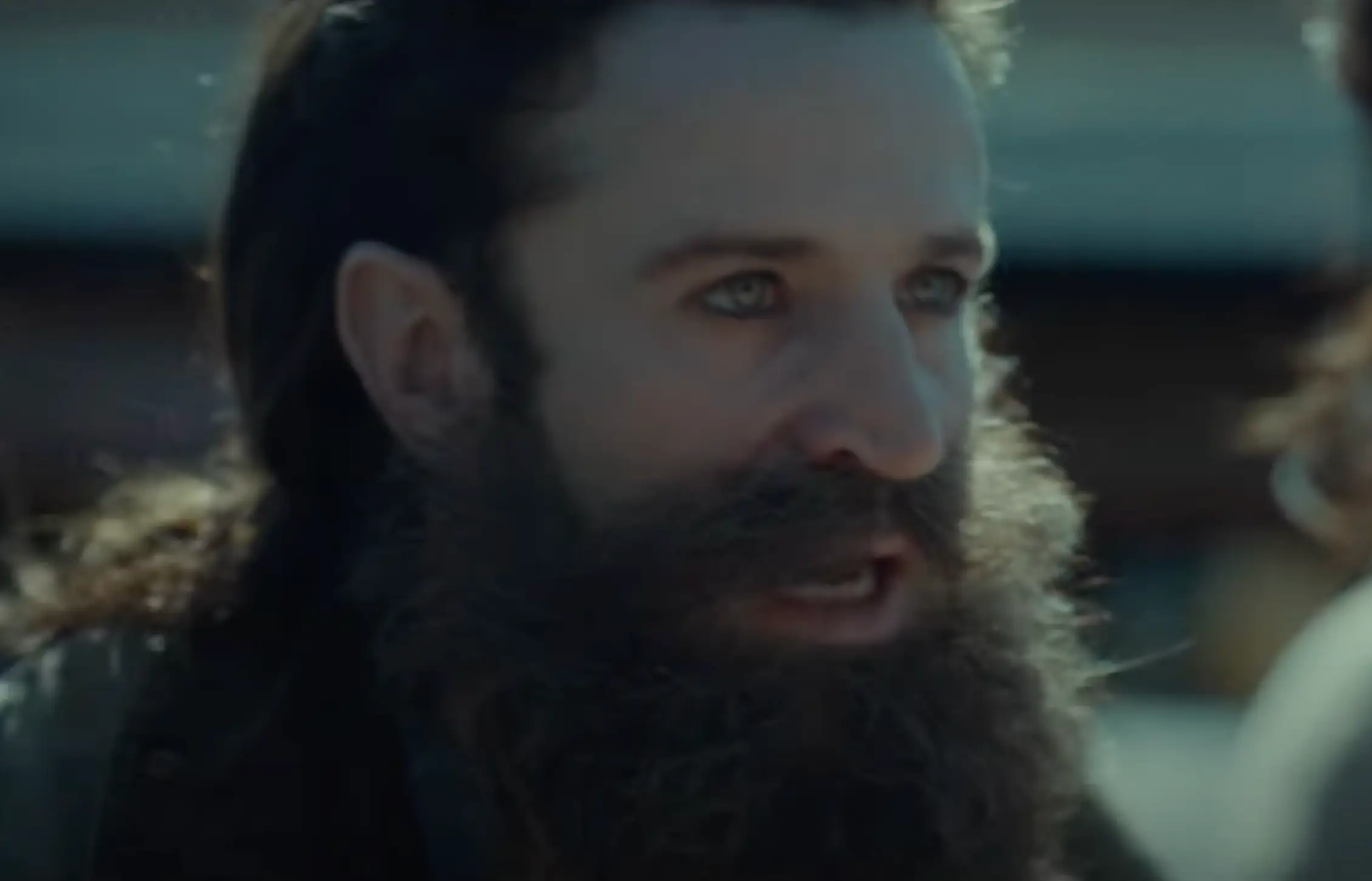 The show features this man, who has an outstanding beard (RTE)