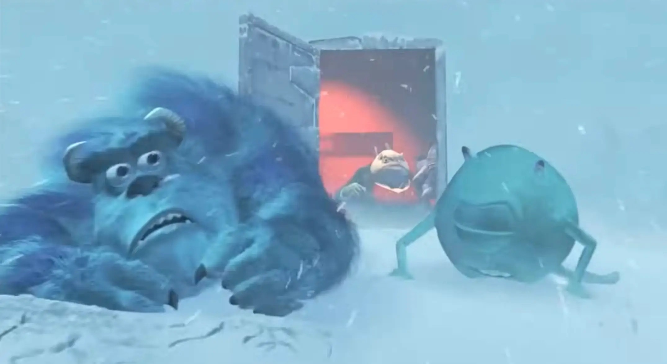 Experts have now chimed in on the debate and sadly declared the 'entrance' has nothing to do with Mike and Sulley (Walt Disney Studios Motion Pictures)