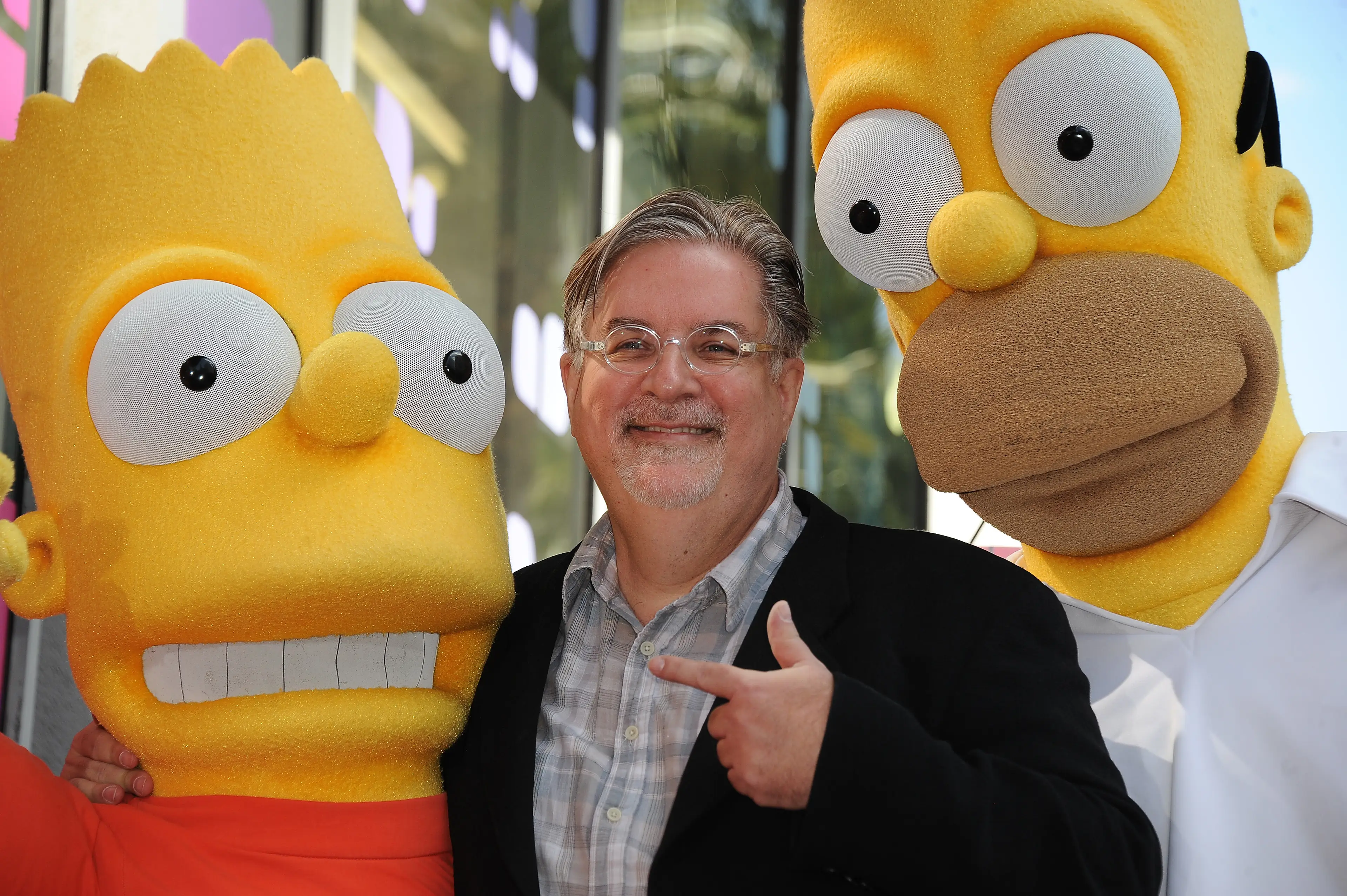 Groening's franchise has made dozens of predictions according to fans (Getty)