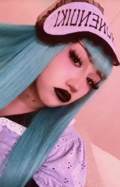North West and her 'throat' piercing (TikTok/@northwest)