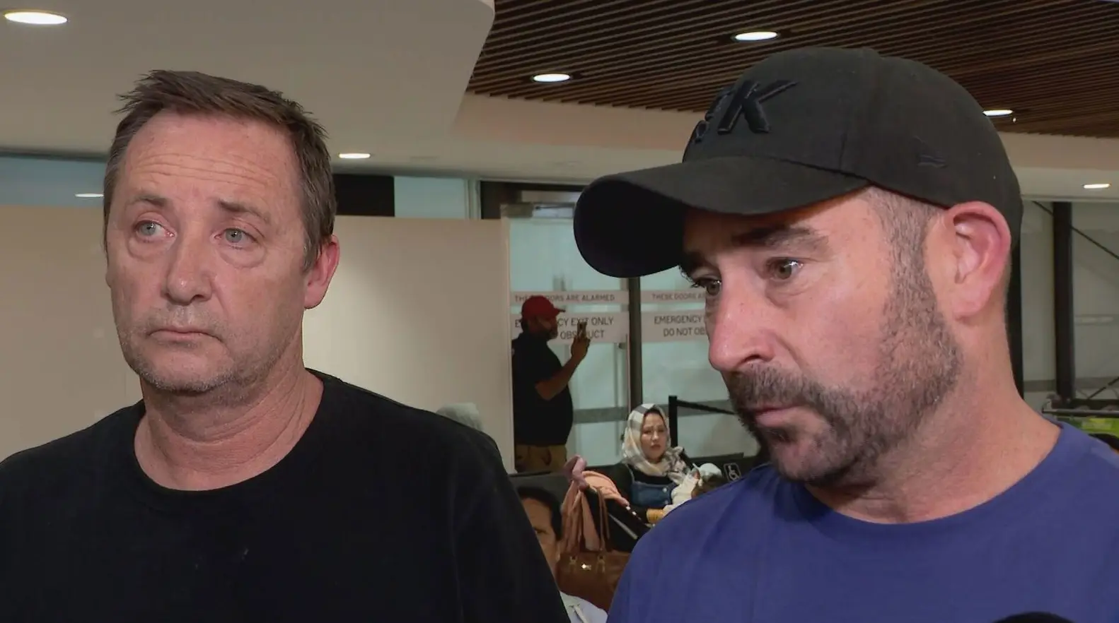 The girls' fathers have expressed their frustration over the situation (9News)