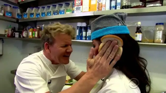 The revelation that this moment is a skit has surprised several people (CBS)