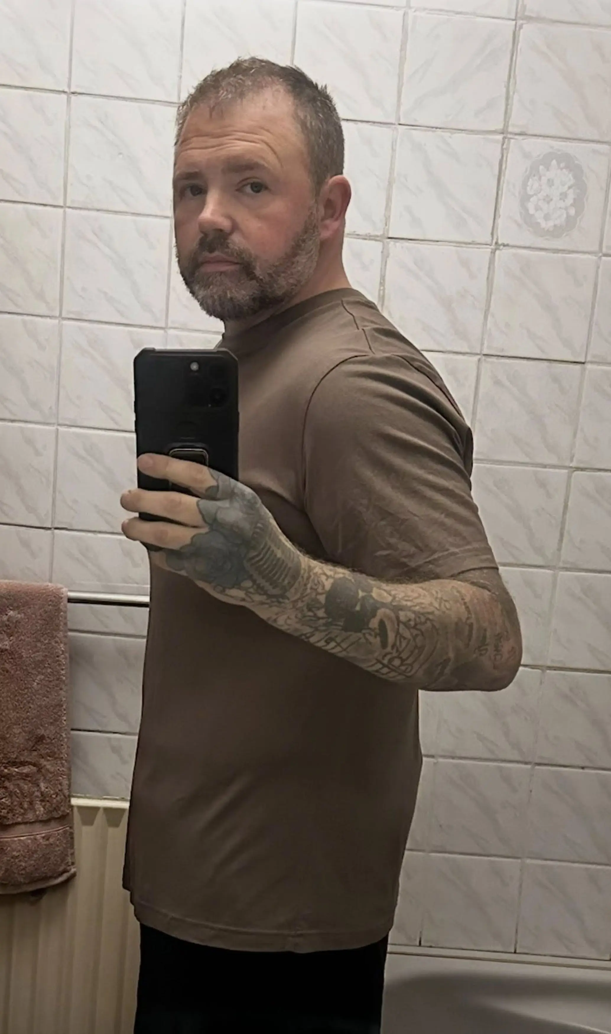 The weight loss drug worked for him, but he started suffering from what he thought was trapped wind and was rushed to hospital (Kennedy News and Media)