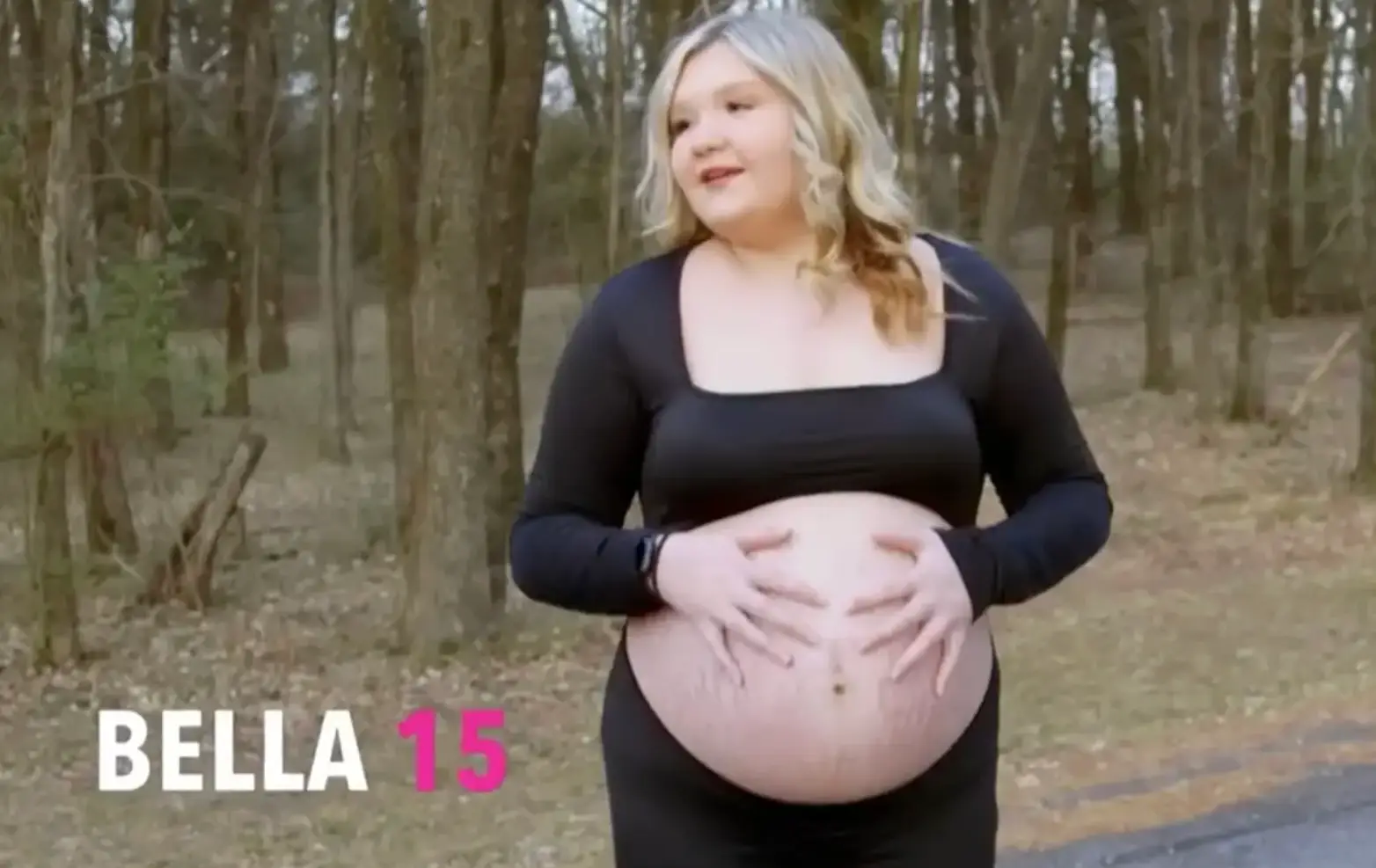 Bella gave birth last year to her and Hunter's son (TLC)