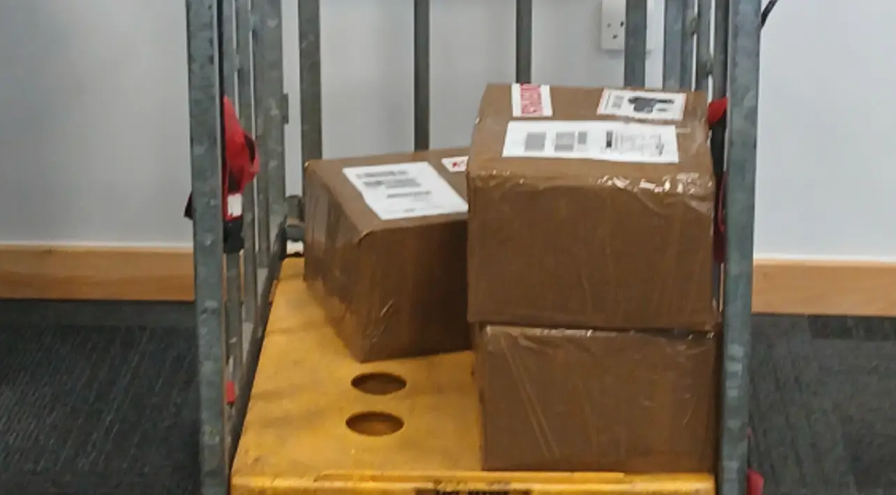 A huge number of phones were found in a warehouse near Heathrow Airport. (Metropolitan Police)