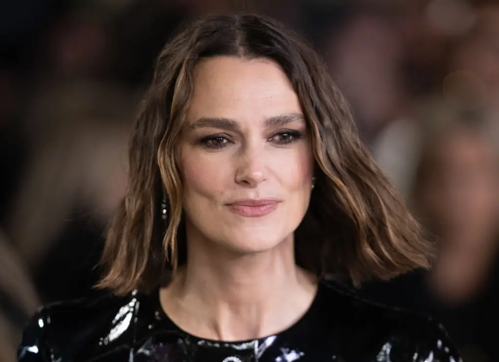 Knightley shared an interesting insight into how she interacts with her films (Samir Hussein/WireImage)