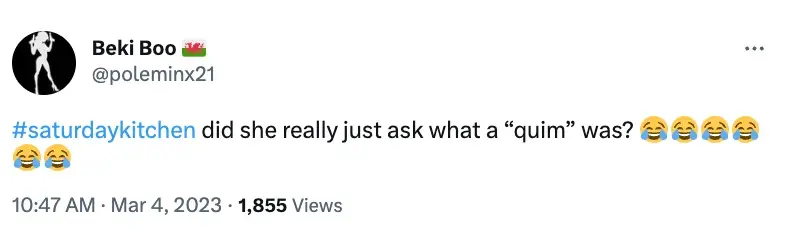 People couldn't help but laugh at the hilarious blunder.