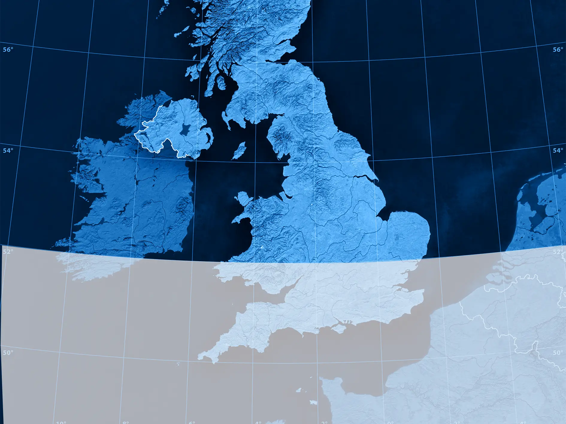 This is the part of the UK the spacecraft could have hit (Getty Stock Image/LADbible)