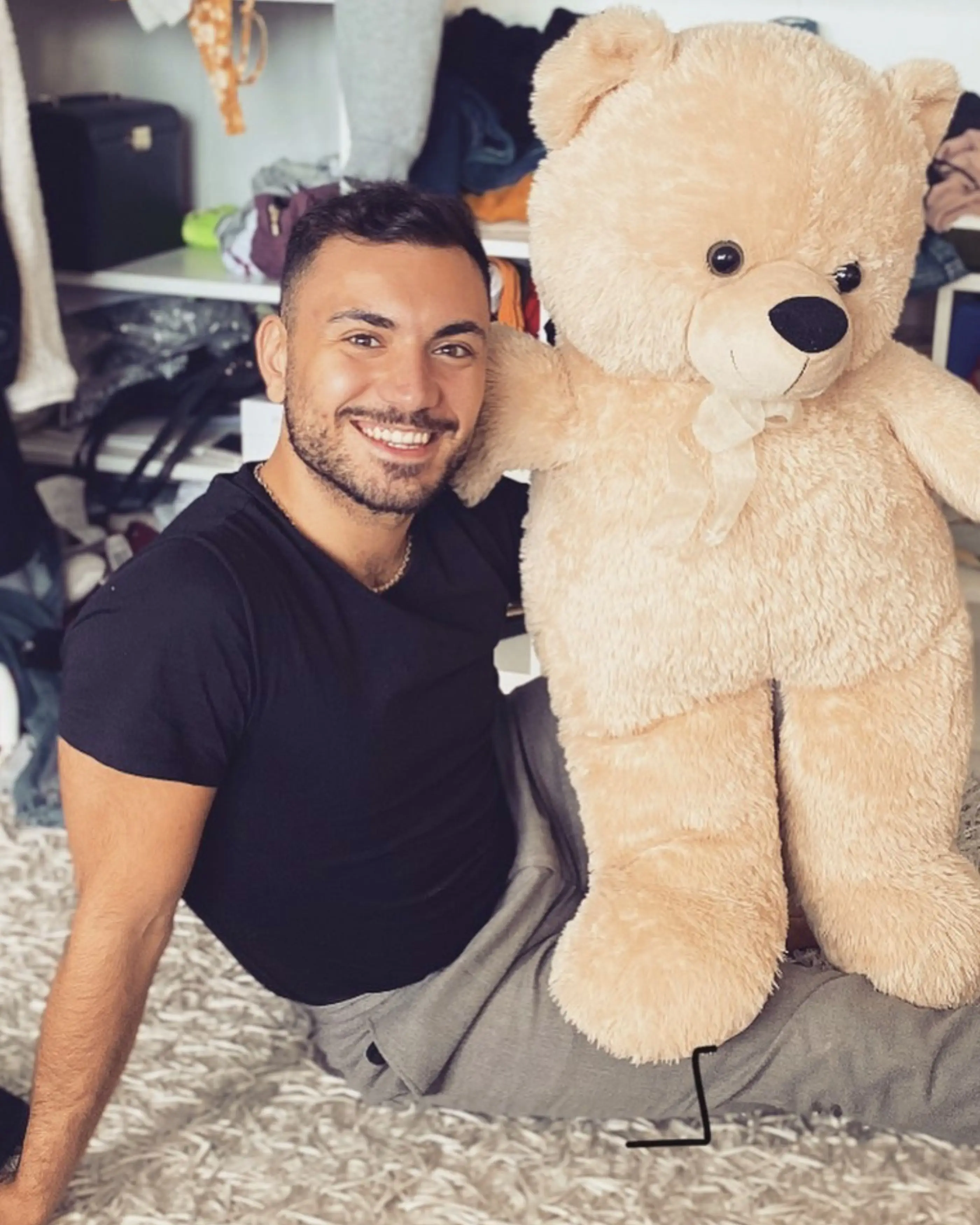 He hopes his story will encourage others to get tested.